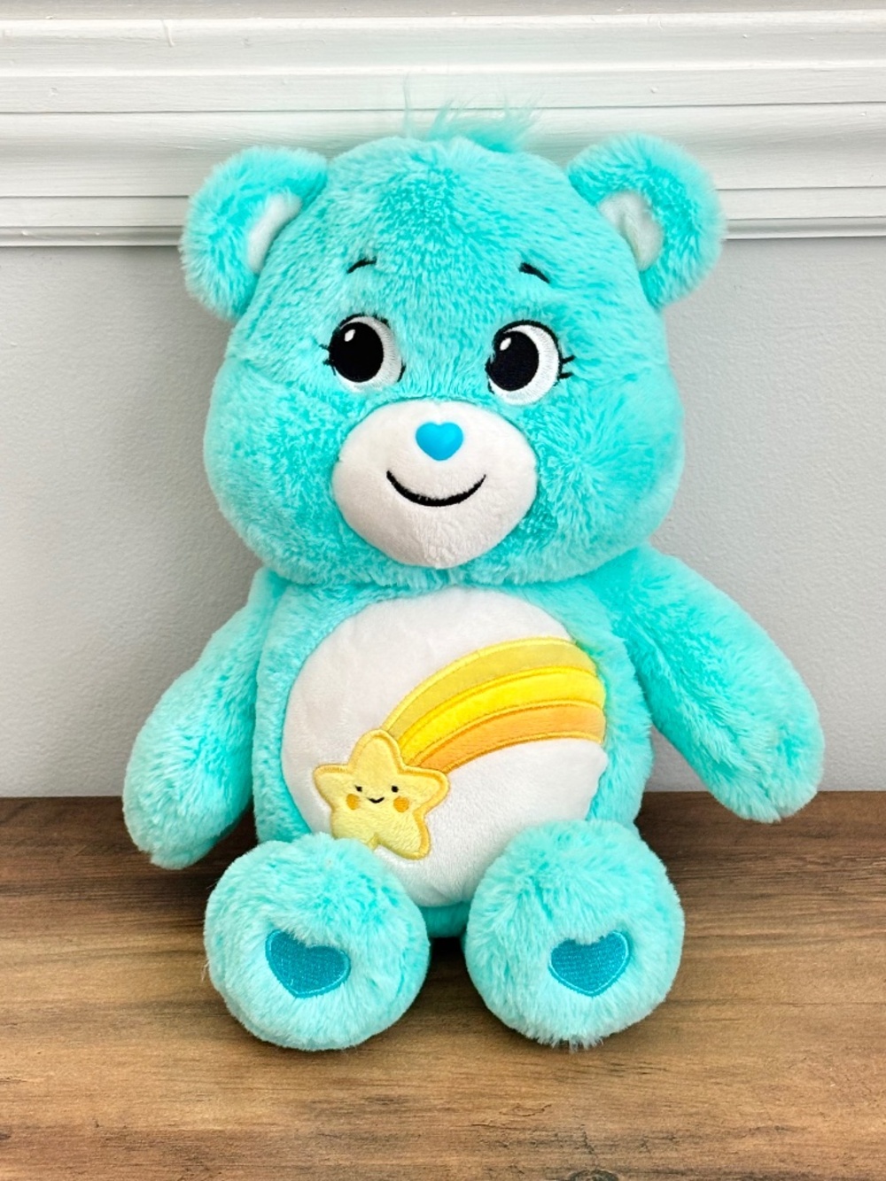 Care Bears Plush Wish Bear Unlock Magic Shooting Star 14" Stuffed Animal 2020